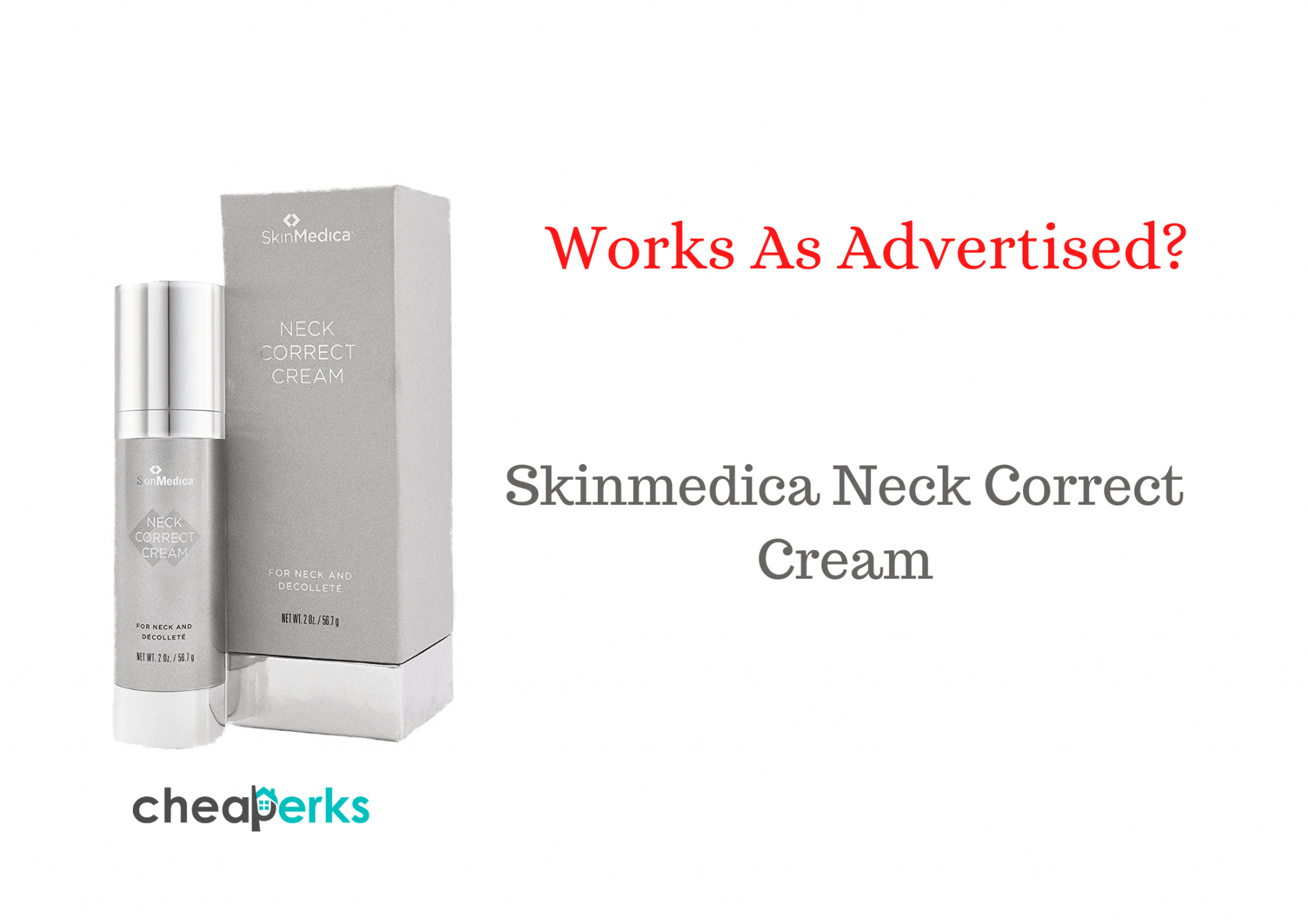 Skinmedica Neck Correct Cream Reviews | Works As Advertised? - Cheaperks